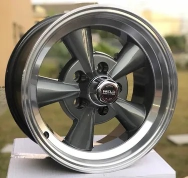 JOGO DE RODAS VINTAGE DUAS TALAS ARO 15X8 E 15X10 FURAÇÃO 5X139