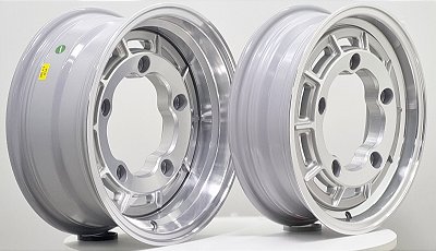 RODA Super Leggera PRATA ARO 15X4,5 15X6,5 FURAÇÃO 5X205
