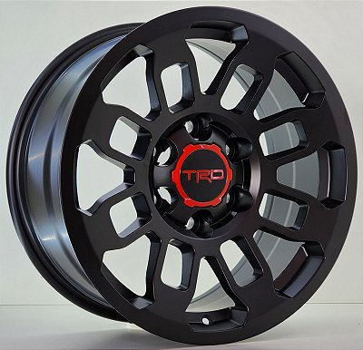 RODAS OFF ROAD TRD ARO 17 Furação 6X139  PRETA