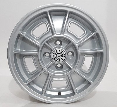 RODA S228 DRAGSTER ARO 15X6 4X100 ET36 PRATA