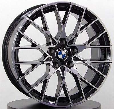RODA mb28 ARO 18x8 5x120 ET35 PRETO DIAMANTADO