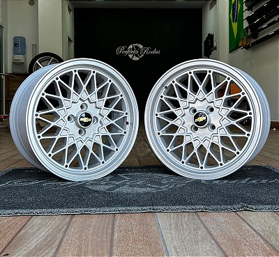 RODA OMEGA CD 17X7 4x100 GRW PRATA