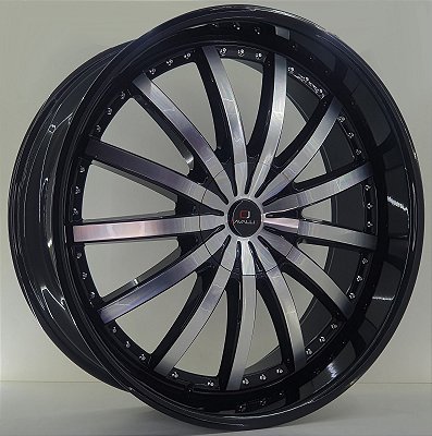 RODAS OFF ROAD (CLV53) ARO 24 TALA 9 FURAÇÃO 5X115/120 ofset 18