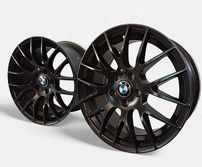 RODAS M3 ARO 19 DUAS TALAS FURAÇÃO 5X120 PRETA