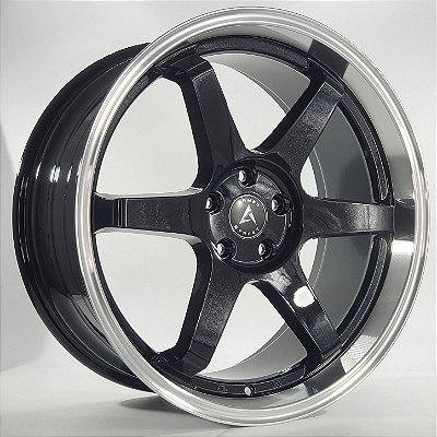 RODAS WORK T37 ARO 20 TALAS 9 E 10,5 FURAÇÃO 5X113 PRETA