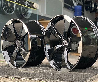 RODAS AUDI MC/A16 ARO 20 Furação tala 9 5X112 preto