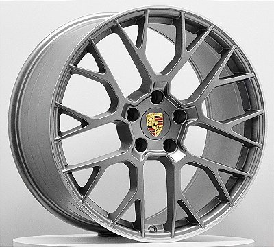 RODAS PORSCHE CAYENNE ARO 20  FURAÇÃO 5X130 GRAFITE FLOW FORMING