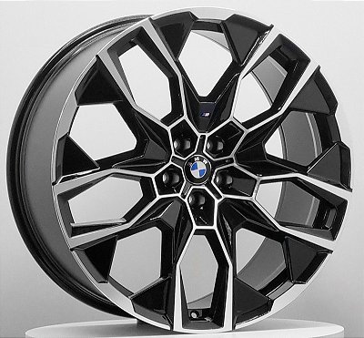 RODAS BMW X5 X6 ARO 22 FURAÇÃO 5X120 DUAS TALAS