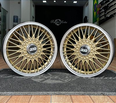 RODAS BBS BALINA ARO 17 TALA 7 FURAÇÃO 4X100/108