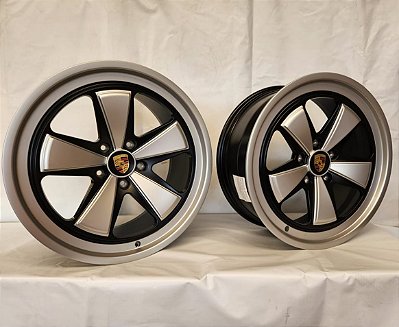 RODAS PORSCHE FORJADAS FUCHS ARO 20/21 FURAÇÃO 5X130