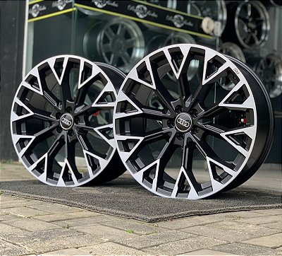 RODAS AUDI RS3 ARO 20 Furação 5X112 PRETO
