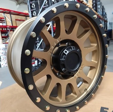 RODAS DIESEL METOLL ARO 17 FURAÇÃO 8x165 BRONZE