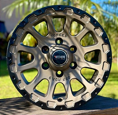 RODAS OFF ROAD M15 ARO 16 FURAÇÃO 6X139 BRONZE