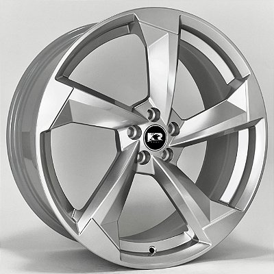 RODA RS6 ARO 20 Furação 5X112 PRATA DIAMANTADO