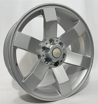 RODAS SILVERADO ARO 20 FURAÇÃO 6X139 PRATA