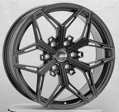 RODAS OFF ROAD OR-W02 ARO 20 FURAÇÃO 6X139 PRETO FOSCO