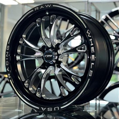 RODAS WELD MATRIX ARO 15 TALA 7 FURAÇÃO 4X100 BLACK MILLING