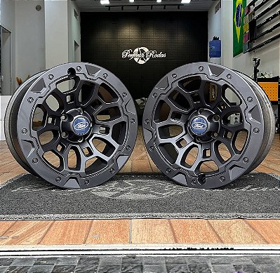 RODAS M23 OFF ROAD ARO 18 FURAÇÃO 5X114 PRETO FOSCO
