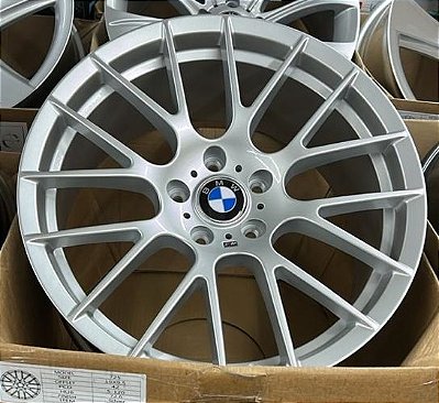 RODAS M3 ARO 19 DUAS TALAS FURAÇÃO 5X120 PRATA