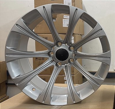 RODAS BMW M ARO 19 DUAS TALAS FURAÇÃO 5X120 PRATA