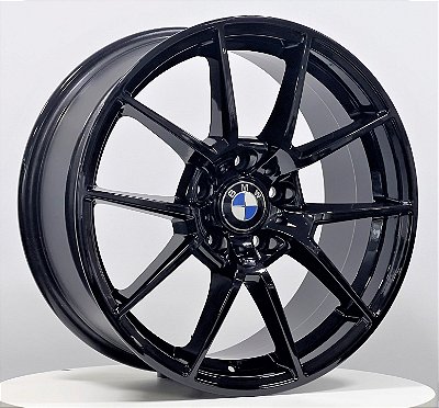 RODAS BMW M3 ARO 18 FURAÇÃO 5X120 PRETA