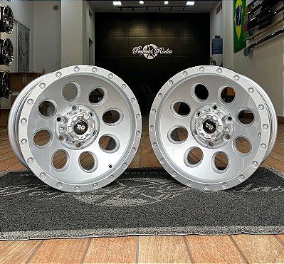 RODAS OFF ROAS ANDES ARO 16 TALA 8,5 FURAÇÃO 6X139 PRATA