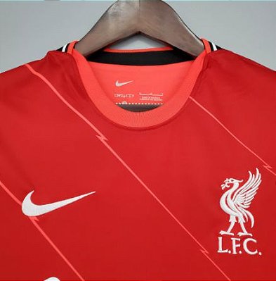 Camisa Nike Liverpool I 2021/22 Torcedor Masculina