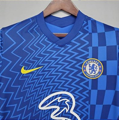 Camisa Nike Chelsea I 2021/22 Torcedor Masculina