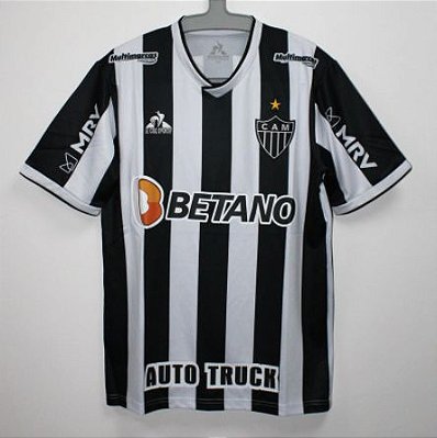 Camisa Atlético Mineiro 2021 | Torcedor Le Coq Sportif | Preto