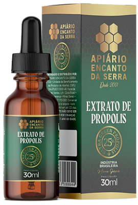 Extrato de Própolis Verde 30ml - 25% - ULTRA GREEN PROPOLIS