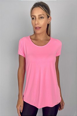 Blusa Flow Seaward Ut. Cool Azul/Rosa