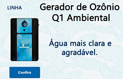 Gerador de Ozônio Q1 Ambiental