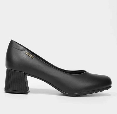 Sapato baneca feminino modere ultraconforto com salto quadrado.