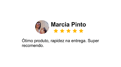 Avaliação de Cliente Marcia Pinto