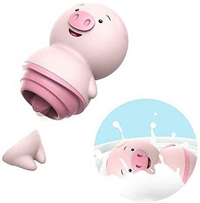 Porquinho - Fluffy Piggy - Vibrador Recarregável