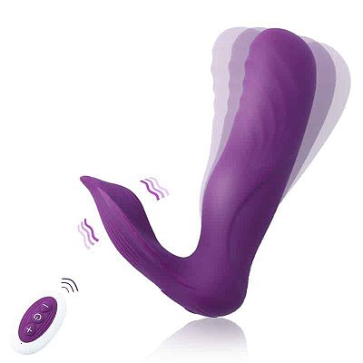 Massageador de Ponto G 10 Vibrações Recarregável ( Britadeira)