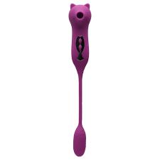 Vibrador de Ponto G e sugador Clítoris com pulsação