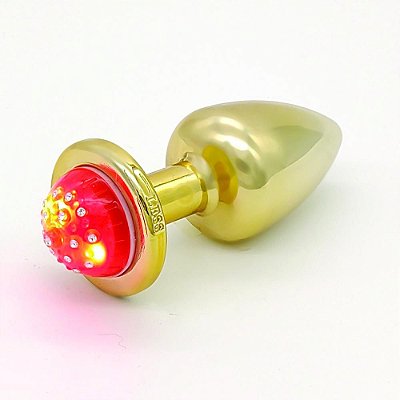 Plug G LESS Dourado Com Led