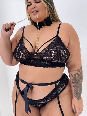 Conjunto Jasmim + Liga + Coleira de Gripir