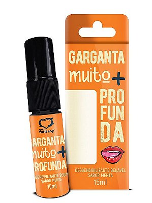 Garganta Profunda Menta Spray 15ml - Sexy Fantasy