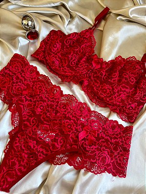 Conjunto New Essence Vermelho