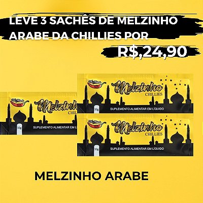 KIT COM 3 MELZINHOS ARABE - CHLLIES