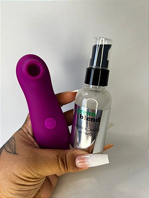 Kit Brisa 1.0 - Sugador de Clitóris a pilha+ Lubrificante XapaXana