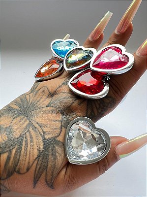 Plug Anal de Coração - Tamanho P