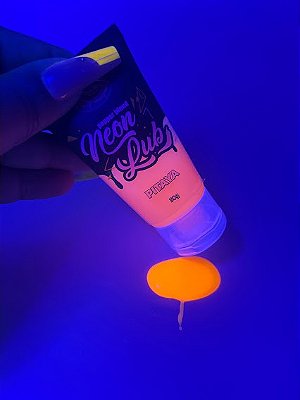 Neon Lub Gel Comestível que Brilha Em Luz Negra 30G Pepper Blend