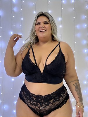 Conjunto Lacrador Preto