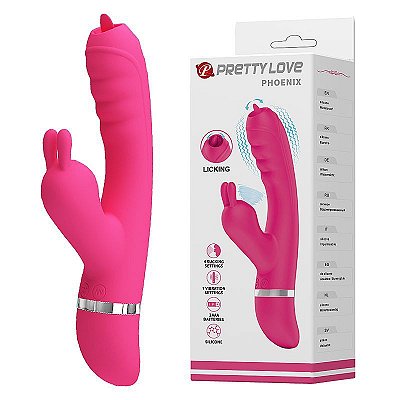 Vibrador de Ponto G e Clitóris - Phoenix - Pretty Love