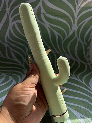 Meu Cacto - Vibrador de Ponto G e Clitóris com vai e vem
