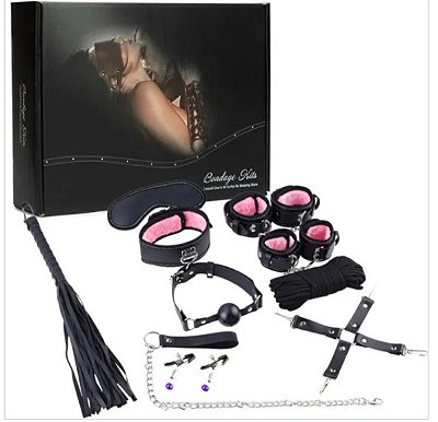 Kit Bondage com 10 Peças