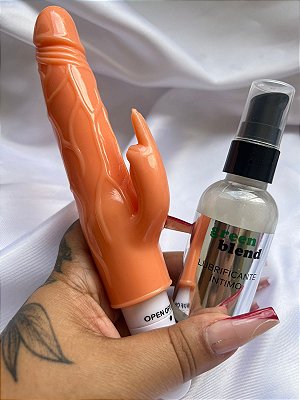 Kit Brisa 6.0 -  Bastão Dedinho com Capa Removível  + Lubrificante Xapa Xana